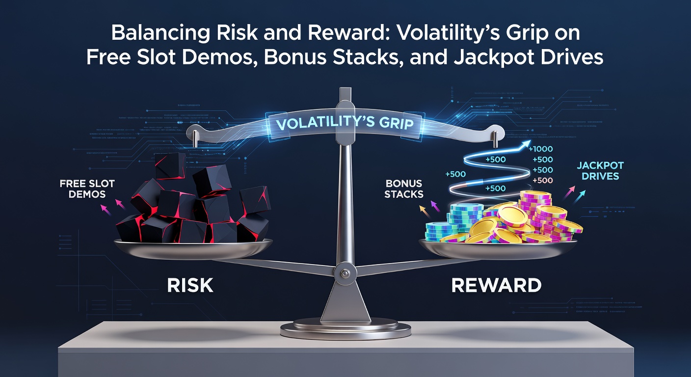 Close-up of stacked bonus symbols multiplying wins in a jackpot slot feature, highlighting volatility's role in amplifying rewards during extended free spin rounds