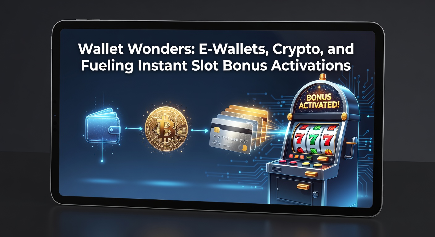Dynamic split-screen showing cryptocurrency transactions, e-wallet apps, and card swipes activating explosive slot bonus features like free spins and multipliers